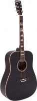 Musikinstrumenter, Dimavery STW-40 Western guitar, black