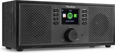 Rimini Stereo WiFi Internet Radio Black