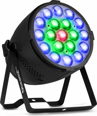 BAC552Z Aluminium PRO PAR Zoom RGBW LEDs