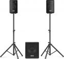 Vonyx VX0812BT 2.1 Komplet Lydsystem med 12" Subwoofer og 2 stk. 8" Højttalere / Bluetooth / 800W