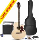 Western Guitar, ShowKit Electric Acoustic Guitar Pack Natural