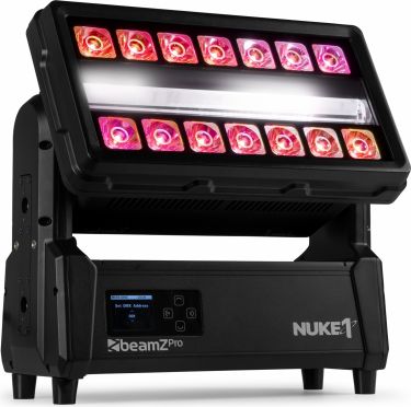 NUKE1 Motorized Strobe/Beam Outdoor