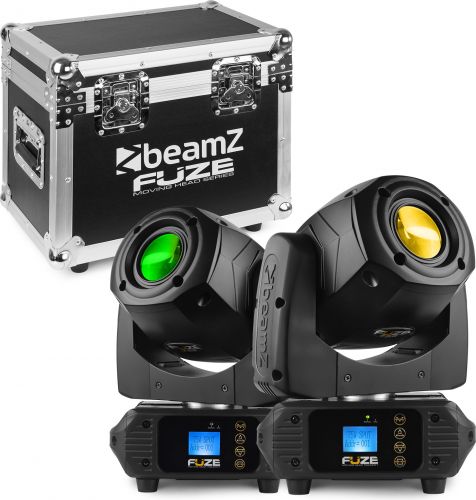 Fuze75S Spot 75W LED Moving Head Set 2 stykker i flyvesak