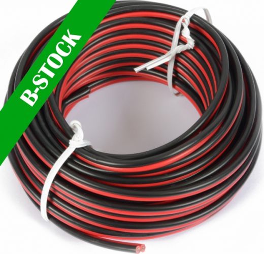 Universal Cable Red&Black 10m  2x 0.75mm "B-STOCK"