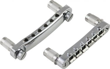 Dimavery Bridge & stopbar tailpiece for LP models