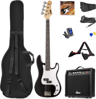 GigKit Bass Guitar Pack Black