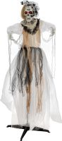 Black Light, Europalms Halloween Figure Bride, animated, 170cm