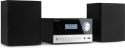 Arles Micro HiFi System DAB+ Black/Silver