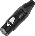 Assortment, NEUTRIK XLR socket 5pin NC5FXX-B