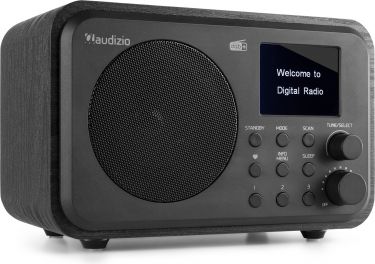 Milan DAB+ Radio with Battery Black