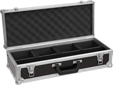 Roadinger Flightcase 4x AKKU Mini IP UP-4 QCL Spot