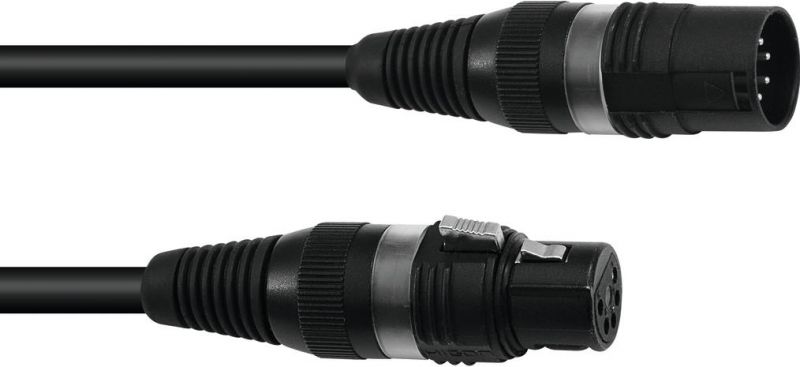 SOMMER CABLE DMX cable XLR 5pin 5m bk Hicon