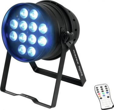 Eurolite LED PAR-64 HCL 12x10W Floor bk