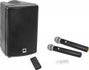 Omnitronic Set WAMS-08BT MK2 wireless PA system + UWM-2HH USB Wireless mic set