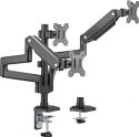 MAD30G Triple Monitor Arm Gas Spring 17-27"