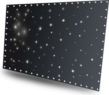 SPW96C SparkleWall LED96 Kaldhvit 3x 2m med kontroller