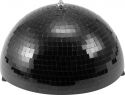 Diverse, Eurolite Half Mirror Ball 30cm black motorized