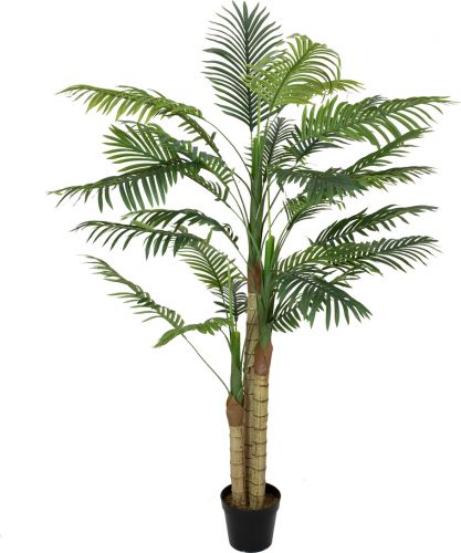 Europalms Areca palm, 3 trunks, artificial plant, 150cm