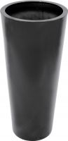 Plantpots, Europalms LEICHTSIN ELEGANCE-110, shiny-black