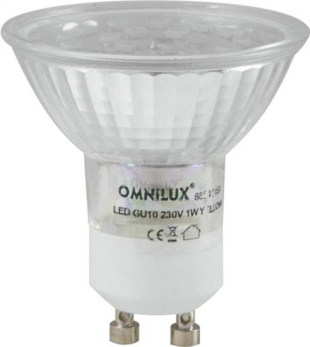 Omnilux GU-10 230V 18 LED UV active