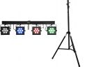 Komplette Lys systemer, Eurolite Set LED KLS-3002 + STV-40S-WOT Steel stand