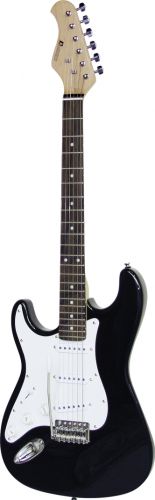 Dimavery ST-203 E-Guitar LH, black