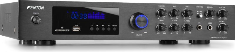 Surround Forstærker AV550BT 5.1 / Bluetooth / Karaoke / FM Radio / USB MP3 /  320W