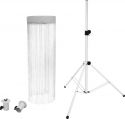 Eurolite Set LED Color Curtain + BS-2 EU Loudspeaker stand white