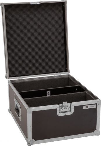 Roadinger Flightcase 2x Audience Blinder 2x100W LED COB CW/WW