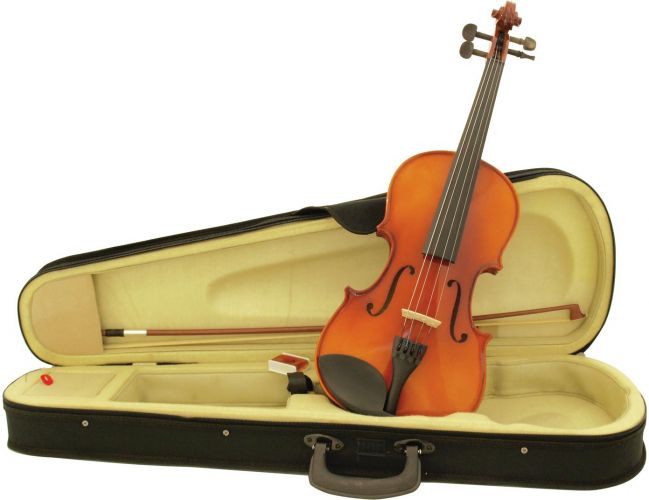 Dimavery Violin 4/4 with bow in case