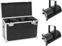 Diskolys & Lyseffekter, Eurolite Set 2x LED THA-120PC Theater-Spot + Case