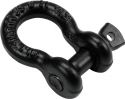 Diverse, SAFETEX Shackle 8mm black with Screwbolt