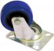 Roadinger Swivel Castor 80mm blue