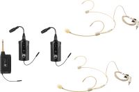 Omnitronic Set FAS TWO + 2x BP + 2x Headset 660-690Mhz