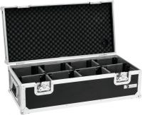 Roadinger Flightcase 8x AKKU UP-4