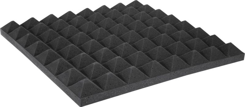 Omnitronic Accoustic Foam, Pyramid 50mm, 50x50cm