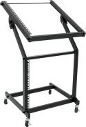 19" Rack, Omnitronic Rack Stand 12U/10U adjustable on Wheels