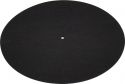 Turntable, Omnitronic Slipmat, anti-static, neutral black