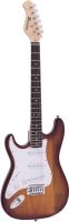 Musikinstrumenter, Dimavery ST-203 E-Guitar LH, sunburst