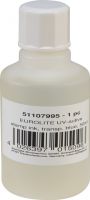 Black Light, Eurolite UV-active Stamp Ink, transparent blue, 50ml