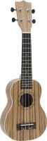 Strengeinstrumenter, Dimavery UK-400 Ukulele soprano "Zebrawood