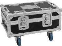 Roadinger Flightcase BAS-1 8x SILENT PAR 6 QCL FLOOR