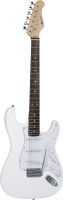 Musikinstrumenter, Dimavery ST-203 E-Guitar, white