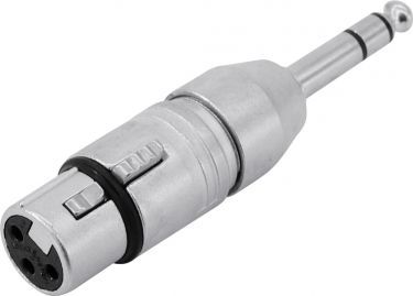 NEUTRIK Adapter XLR(F)/Jack(M) stereo NA3FP