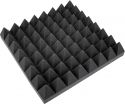 DJ Udstyr, Omnitronic Accoustic Foam, Pyramid 100mm, 50x50cm