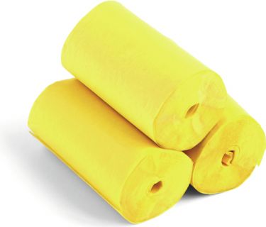 TCM FX Slowfall Streamers 10mx5cm, yellow, 10x