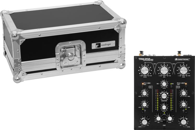 Omnitronic Set TRM-202MK3 + Case