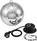 Mirror Balls, Eurolite Mirror Ball 20cm with MD-1015 Motor