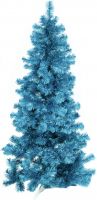 Europalms Fir tree FUTURA, turquoise metallic,210cm