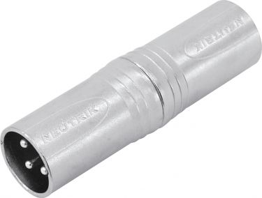 NEUTRIK Adapter XLR(M)/XLR(M) NA3MM